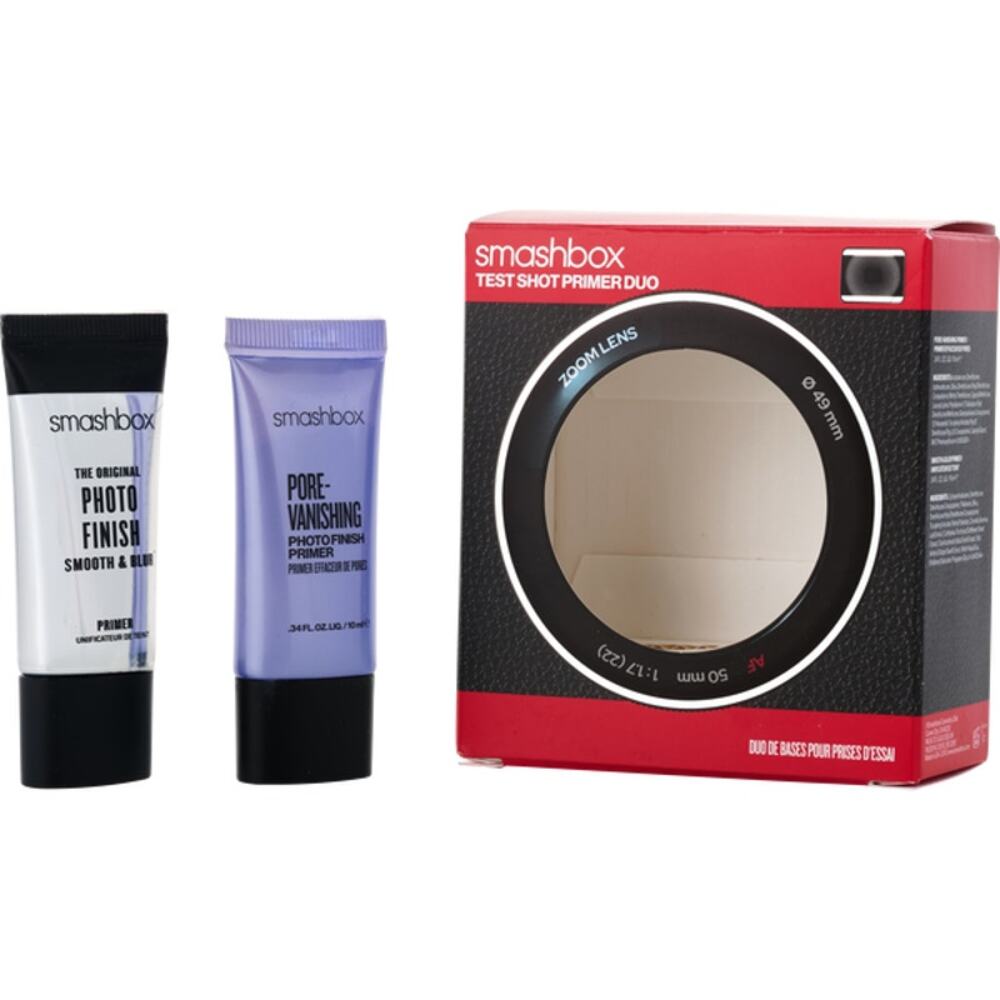 Smashbox Test Shot Primer Duo: The Original Photo Finish Primer + Pore-Vanishing